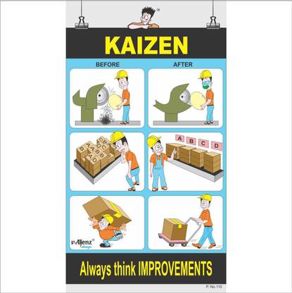 Quality Poster-KAIZEN Paper Print