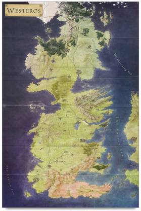 Amy Westros Map 3D Poster