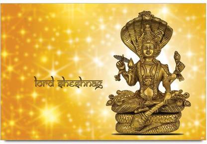Lord Sheshnag Paper Print