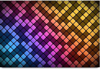 The Digital Squares Display Paper Print