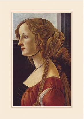 Portrait of Simonetta Vespucci Fine Art Print