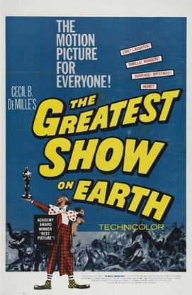 The Greatest Show on Earth - 1952 Paper Print