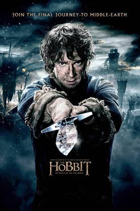 Posterhouzz Hobbit Poster Fine Art Print