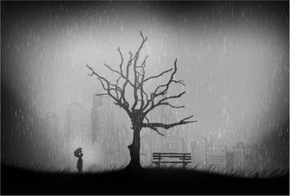 Limbo Game Paper Print