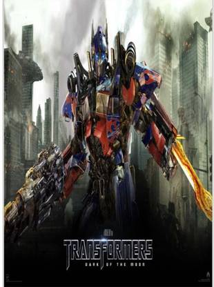 Athah Comic Poster Transformers Dark Of The Moon Poster es by Paper Print Paper Print