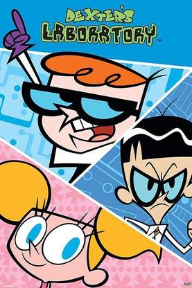 Dexter's Laboratory (Characters) Paper Print