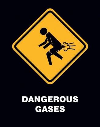 Dangerous Gases Paper Print