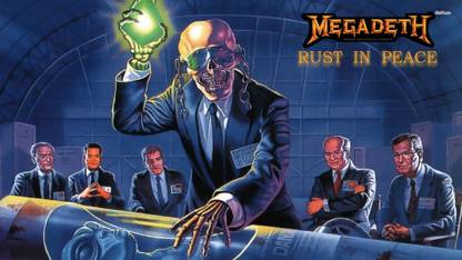 Megadeth - Rust in Peace Fine Quality Poster Paper Print