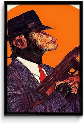 Monkey Cartel Paper Print