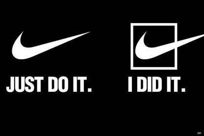 Nike Quotes Photographic Paper