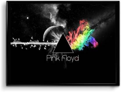 The Dark Side of The Moon Pink Floyd Paper Print