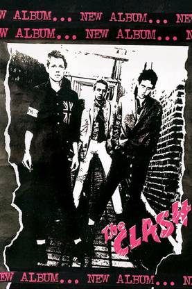 The Clash - 1st Album Paper Print