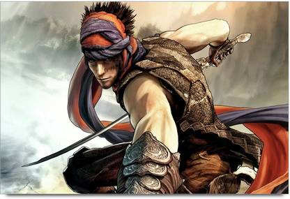 Prince Of Persia Gauntlet Paper Print