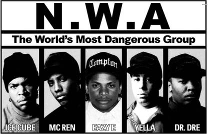N.W.A Fine Quality Poster Paper Print