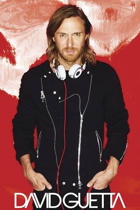EuerkaDesigns David Guetta Poster Fine Art Print