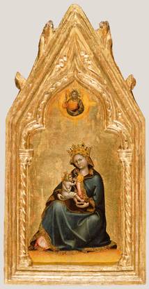 Madonna Of Humility By Guariento Di Arpo Italian Active Fine Art Print