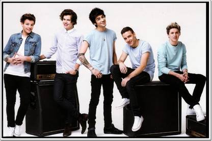 Posterhouzz One Direction Poster Paper Print