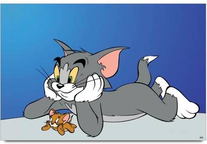 Tom & Jerry Friendship Paper Print