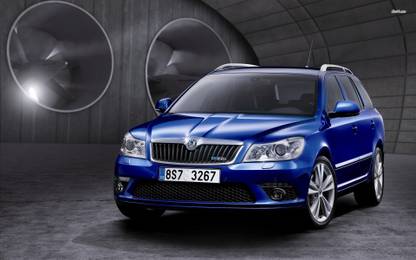EurekaDesigns Skoda Octavia vRS Poster Fine Art Print