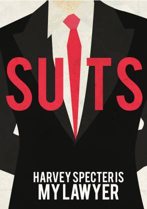 Harvey Specter Is My Lawyer Poster Paper Print