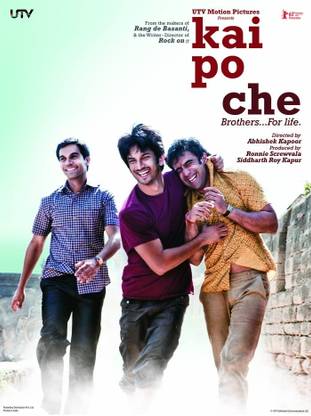 Kai Po Che - All Cast Paper Print