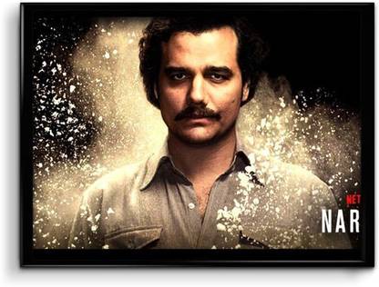 Narcos -Pablo Escobar Canvas Art