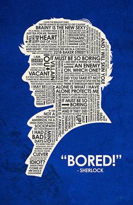 Sherlock Bored Photographic Paper
