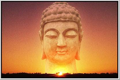 Gautam Buddha (Buddhism) Poster Paper Print