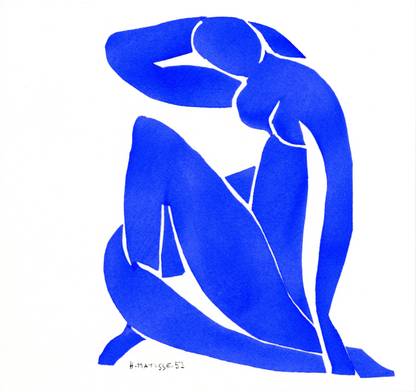 Nu-Assis by Henri Matisse Fine Art Print