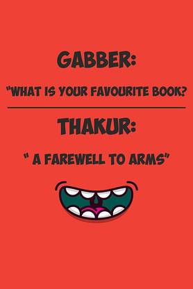 Gabber Funny Poster Paper Print