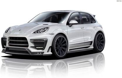 Athah Lumma- Porsche Cayenne Poster Paper Print