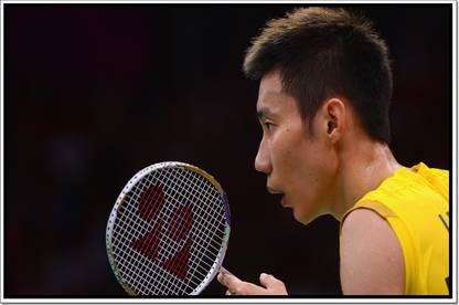 Lee Chong Wei (Badminton Player) Poster Paper Print