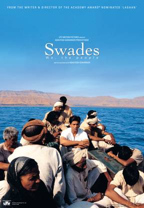 Swades - Shahrukh Khan - Boat Paper Print