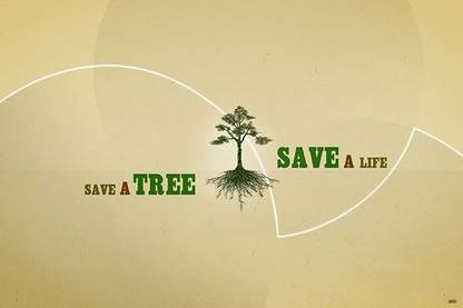 Save Trees Photographic Paper