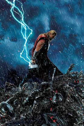 The Avengers- Age Of Ultron (Thor) Paper Print