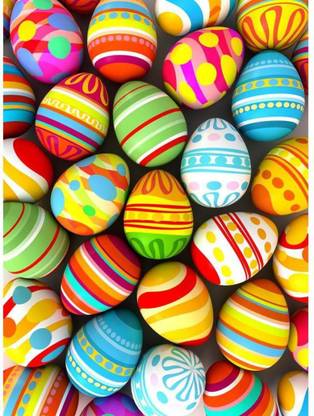 Athah Poster Happy Easter Print Paper Print