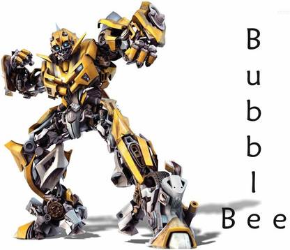 Athah Poster Bubble Bee Transformers Paper Print