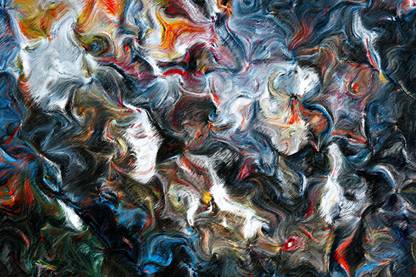 Waves of Joy 69 Paper Print