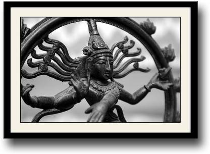 Natraj Black and white Fine Art Print