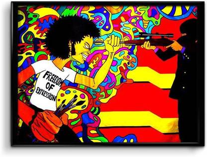 Freedom of Expression Paper Print