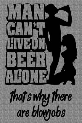 Why Men Need Blowjob Paper Print