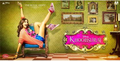 Khoobsurat - Sonam Kapoor Paper Print