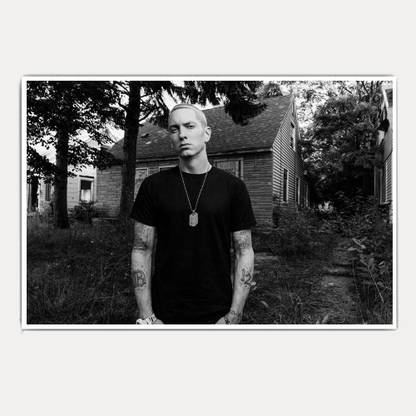 Eminem Bad Guy (18x12) Paper Print