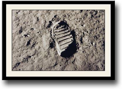 Footprint on Moon Fine Art Print