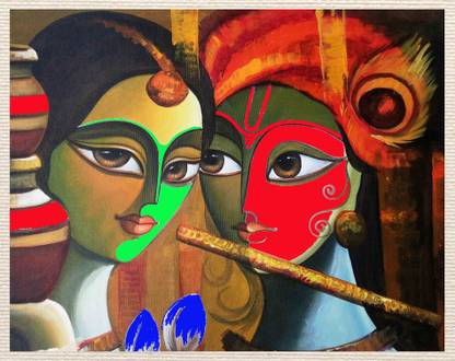 Painting Without Frame Canvas Art