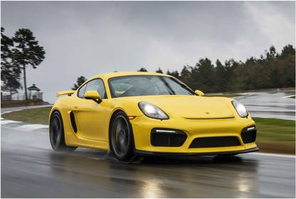 Porsche Caryman GT4 Paper Print