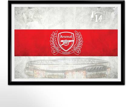 Arsenal Forward Paper Print