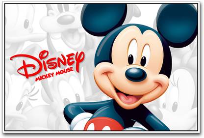 Disney Mickey Mouse Paper Print