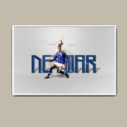 Neymar Jr. Fantasy Art Wall Hang Fine Art Print