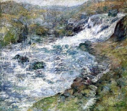The Torrent, 1900 (Medium) Paper Print
